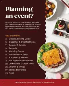 Preview of Acme weekly ads valid from 03.10.2025 | Page: 2 | Products: Table, Cookies, Seafood