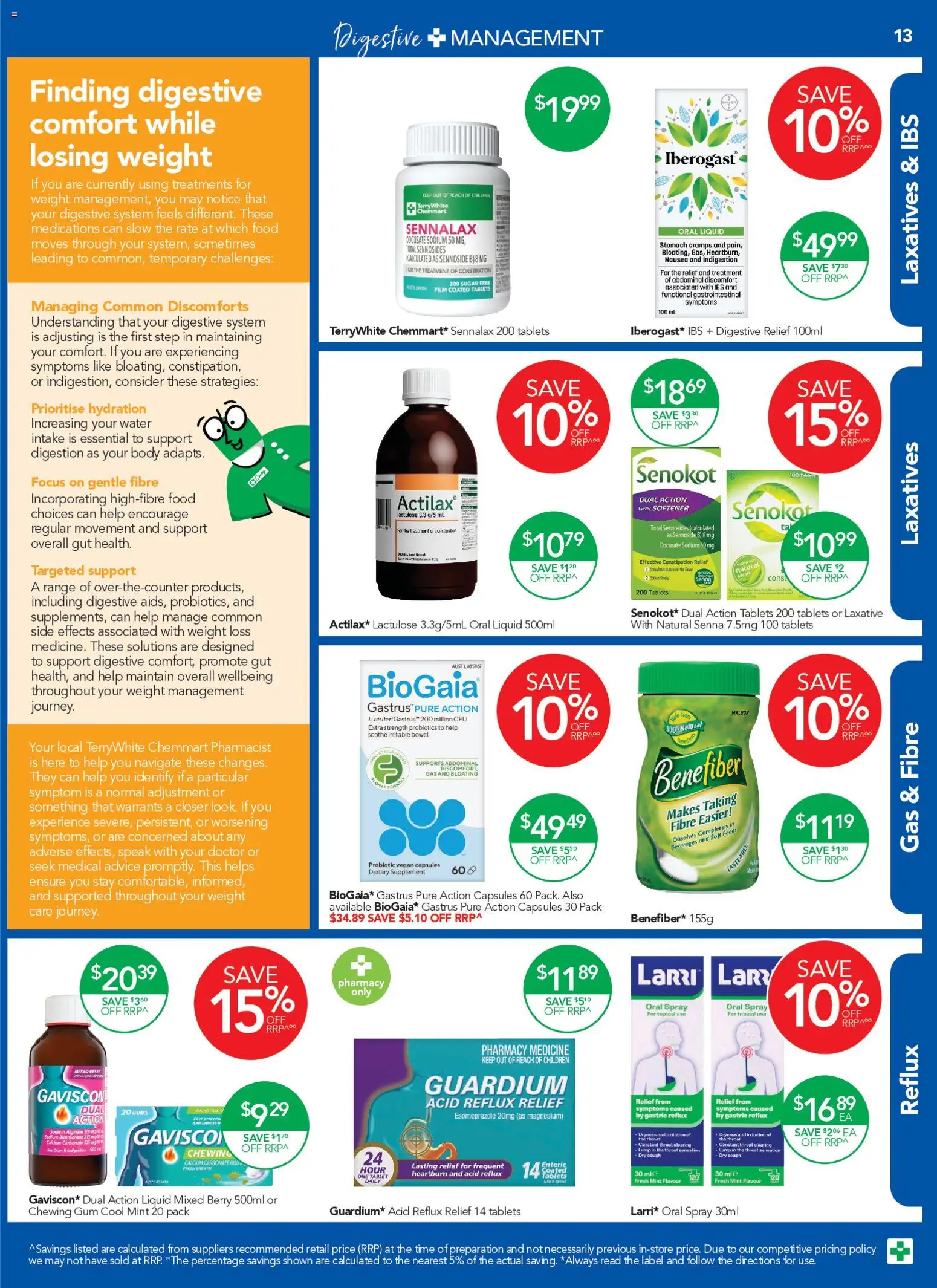 Terry White catalogue - valid from 10/09/2026 | Page: 13 | Products: Gum, Water, Chewing gum, Dryness
