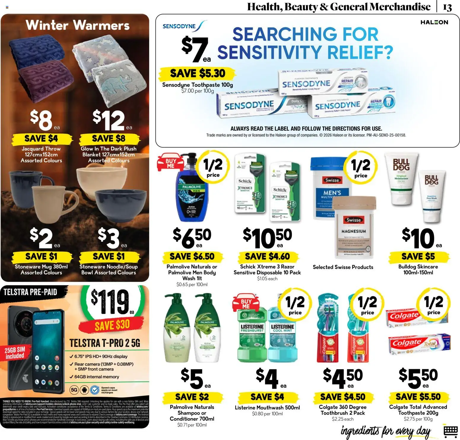 Drakes catalogue - valid from 20.05.2026 | Page: 13 | Products: Shampoo, Conditioner, Camera, Robot