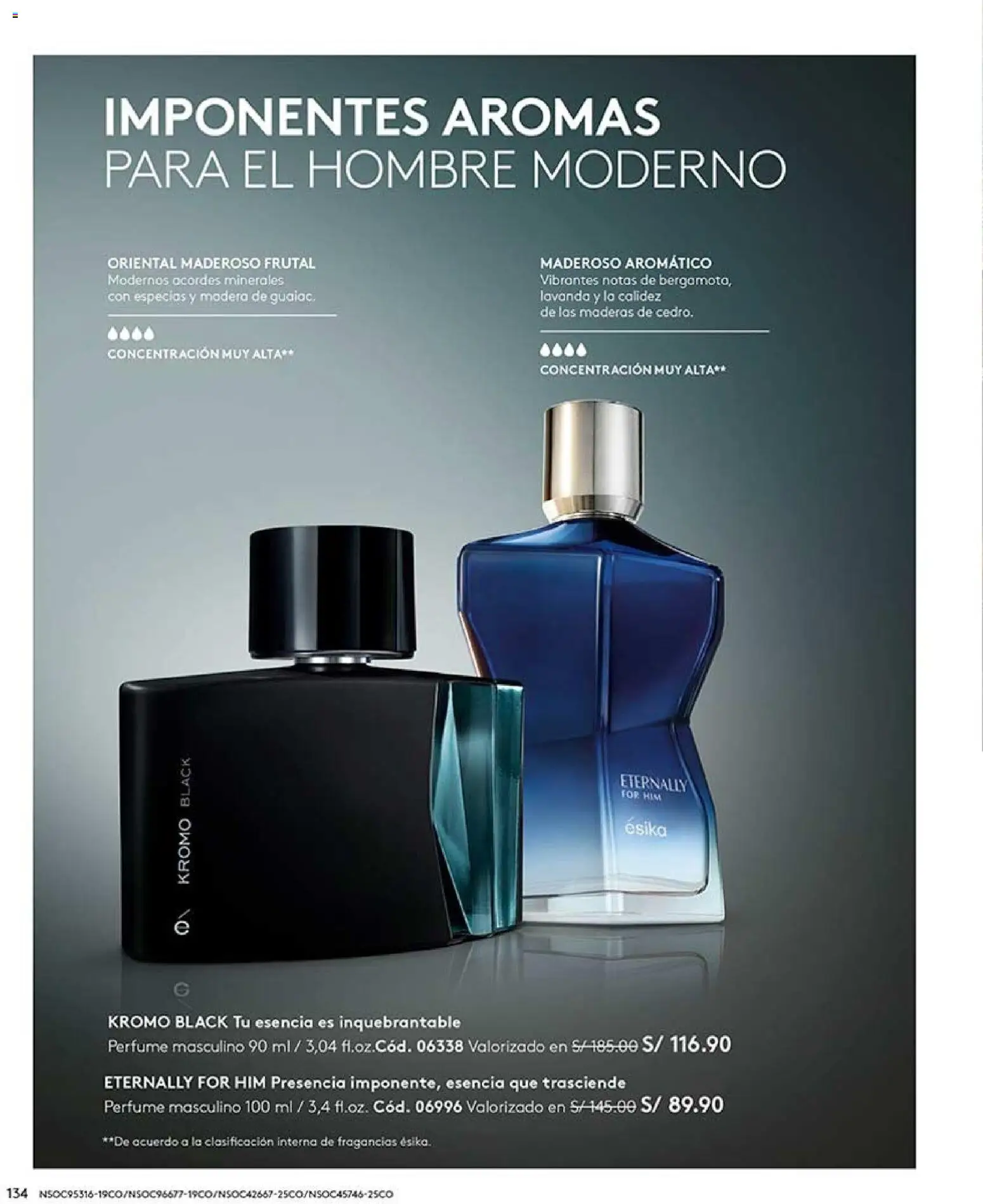 Catálogo Ésika válido desde 22/08/2026 | Página: 134 | Productos: Perfume