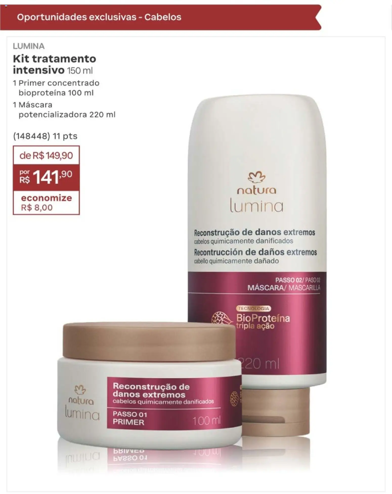 Natura Folheto - válido de 10/08/2026 | Página: 241 | Produtos: Primer