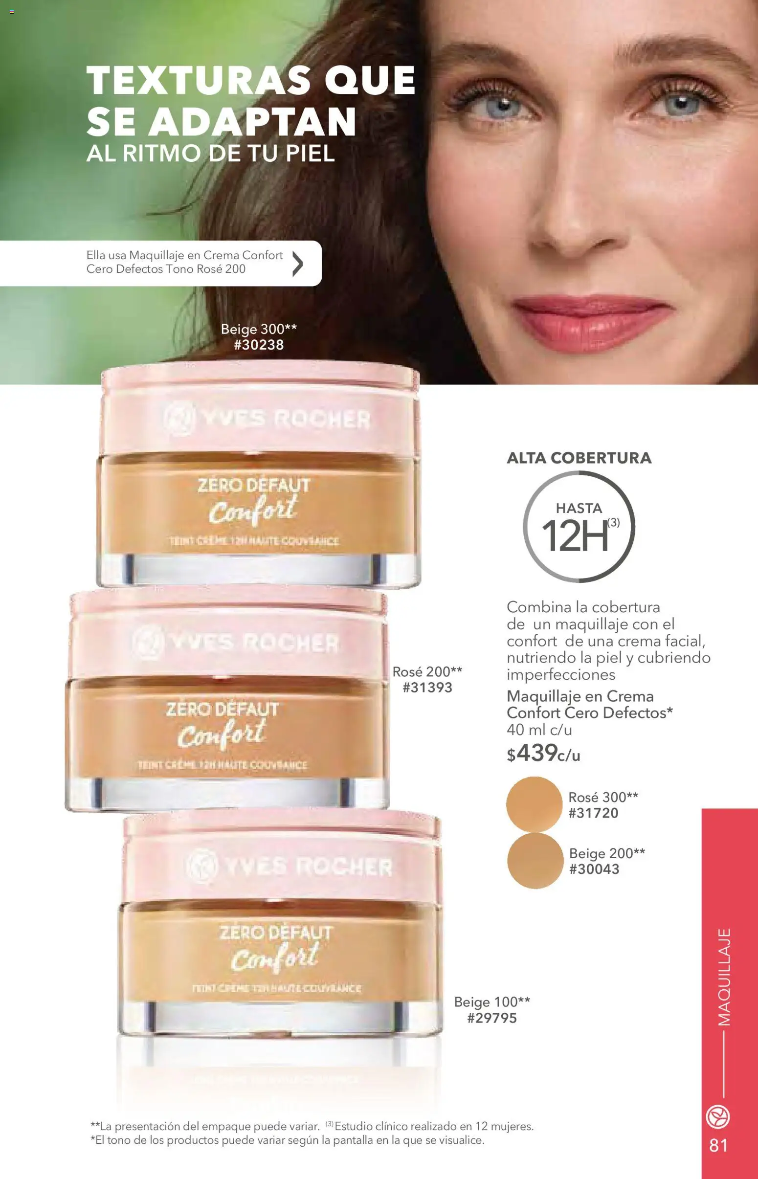 Nuevas ofertas de Yves Rocher válidas en toda la República Mexicana desde el 12.05.2026. ¡Encuentra las mejores ofertas en Yves Rocher campaña 7 2026! | Página: 83 | Productos: Crema, Maquillaje