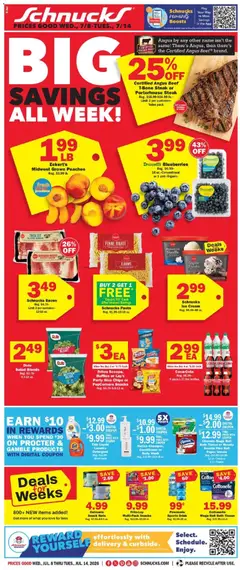 Preview of Schnucks weekly ads valid from 07/08/2026