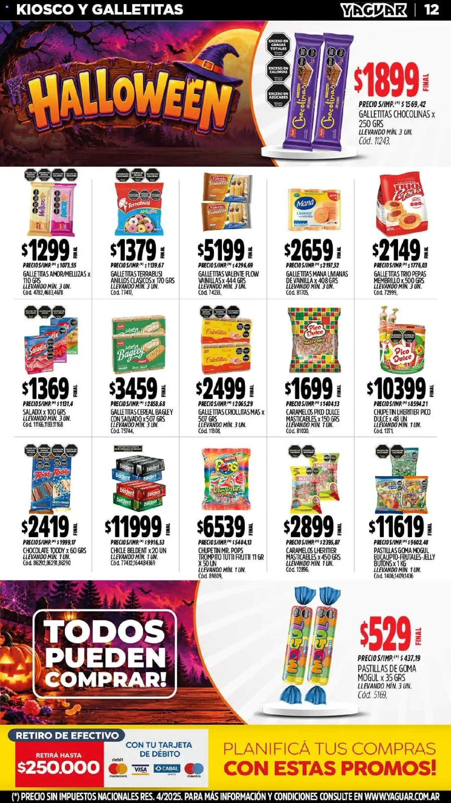 Yaguar - Oferta Semanal Mendoza │ válido desde el 26/10/2026 | Página: 13