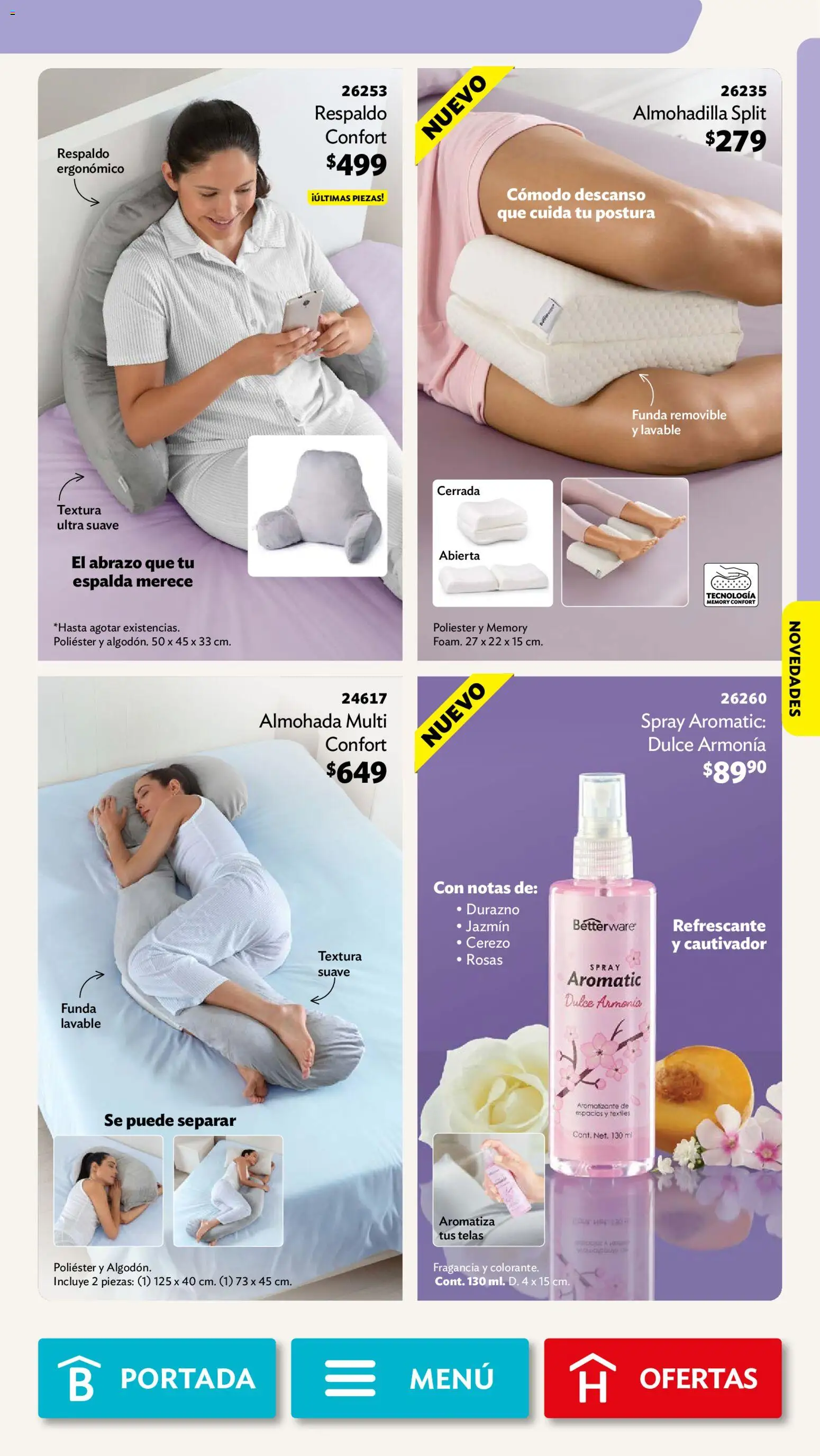Nuevas ofertas de Betterware válidas en toda la República Mexicana desde el 28/09/2026. ¡Encuentra las mejores ofertas en Betterware campaña 10 2026! | Página: 53