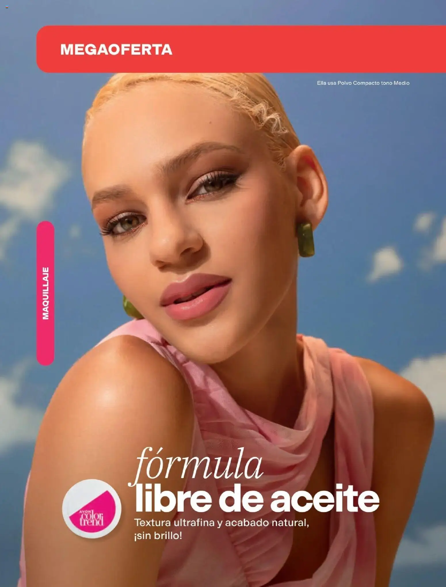 Catálogo Avon válido desde 22/07/2026 | Página: 57 | Productos: Aceite, Maquillaje, Polvo