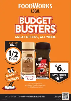 Preview of Foodworks catalogue SA - valid from 17.06.2026