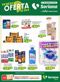 Vista previa de Soriana Oferta se dice Soriana Súper Nacional, nuevo folleto de la tienda, válido en México a partir del 31/07/2026