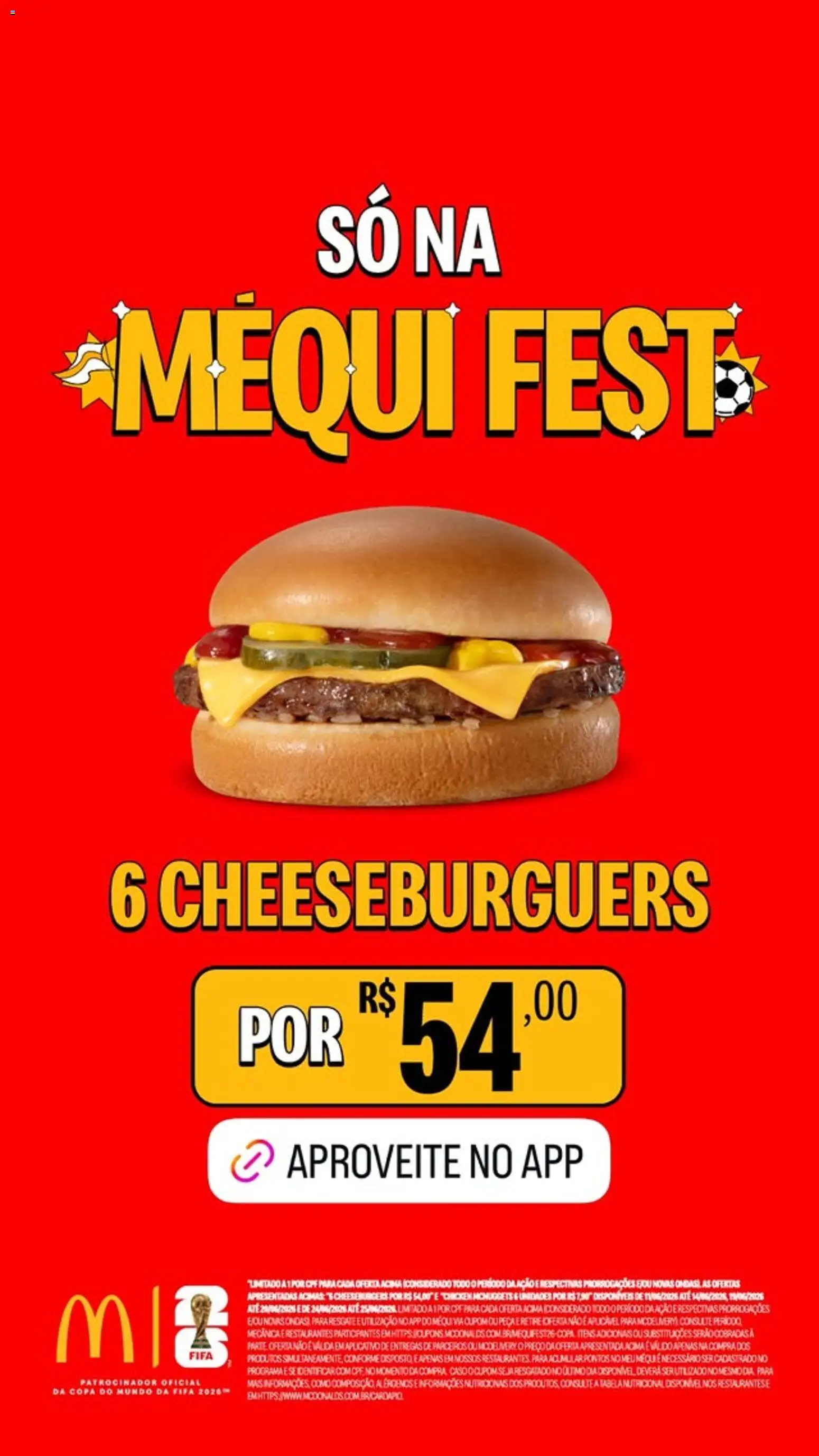 McDonald’s Folheto - válido de 12.06.2026 | Página: 1