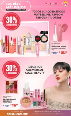 Vista previa de Del Sol y Woolworth catálogo, nuevo folleto de la tienda, válido en México a partir del 14.05.2026 | Página: 18