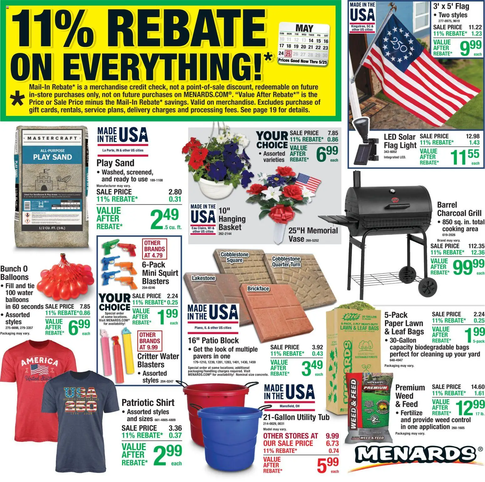 Menards Weekly Ad - valid from 13.05.2026 | Page: 1