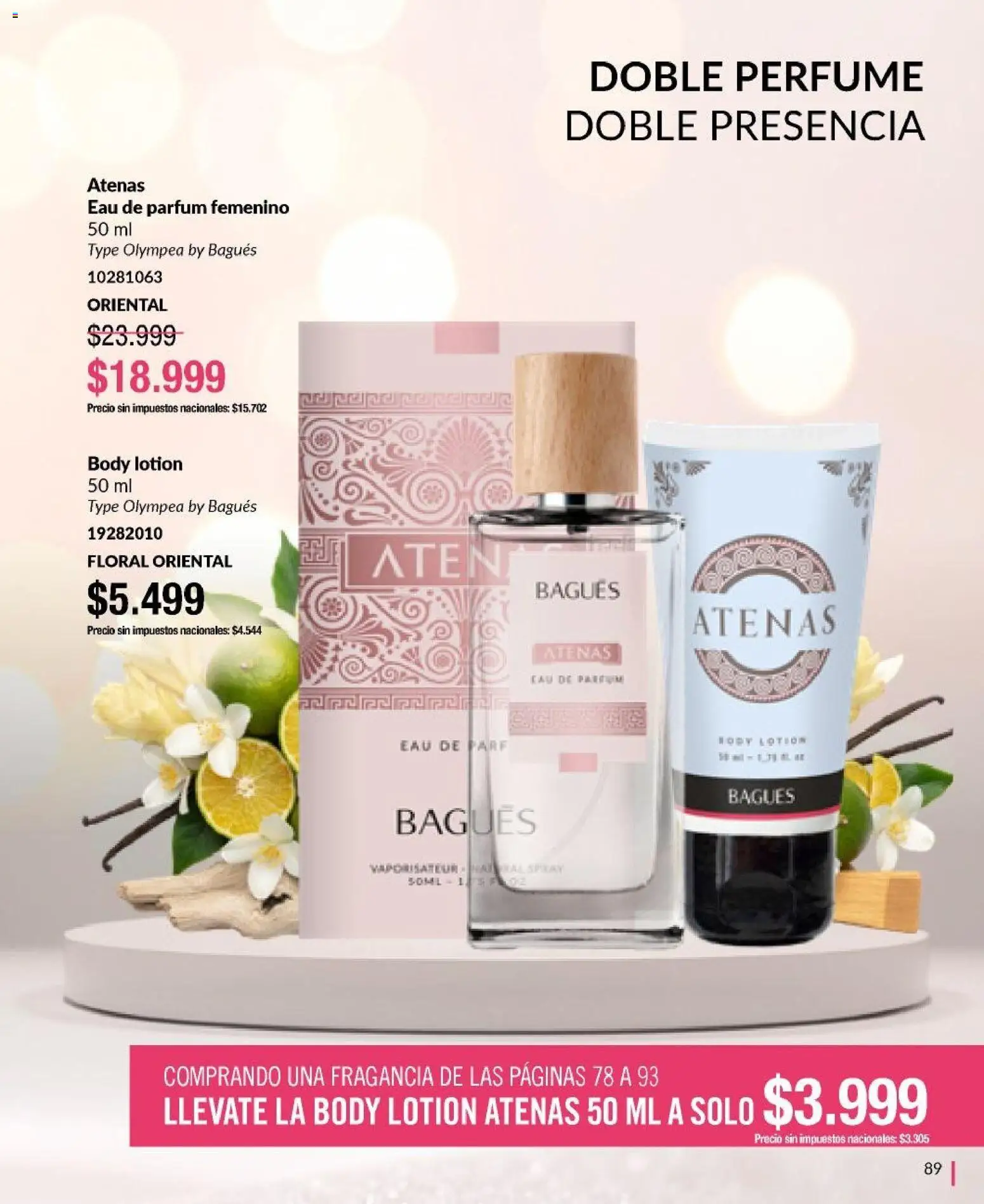 Bagués - Catálogo │ válido desde el 04.05.2026 | Página: 89 | Productos: Body, Perfume, Fragancia