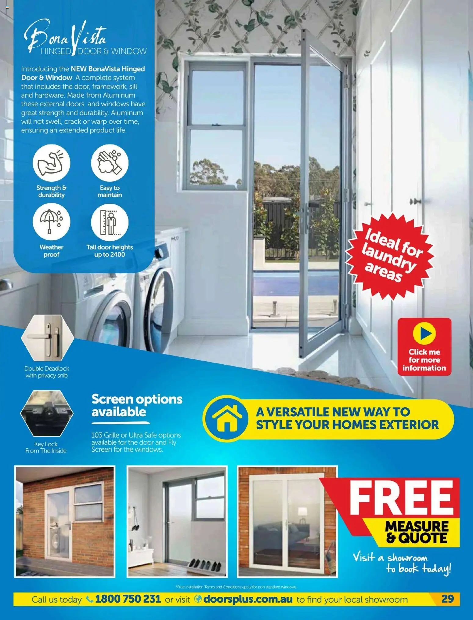 Doors Plus catalogue - valid from 01.05.2026 | Page: 29 | Products: Door, Window, Safe, Screen