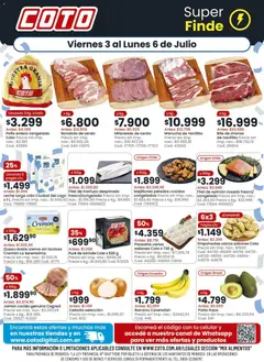 Vista previa Coto ofertas válido desde el 03/07/2026