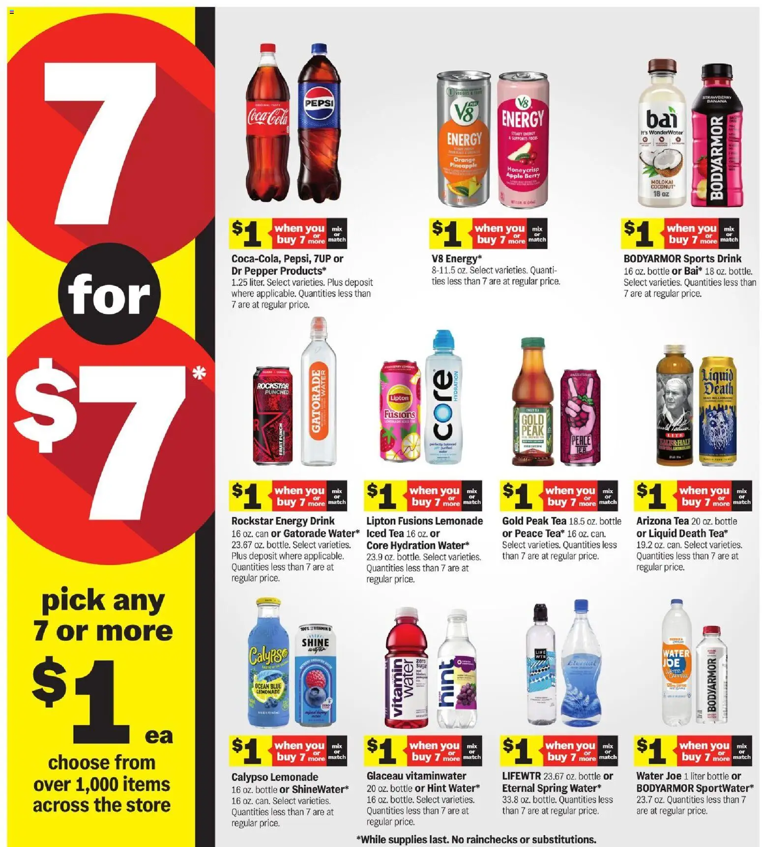 Meijer Weekly Ad - MI - valid from 07/29/2026 | Page: 11 | Products: Vitamin, Tea, Pineapple, Pepper