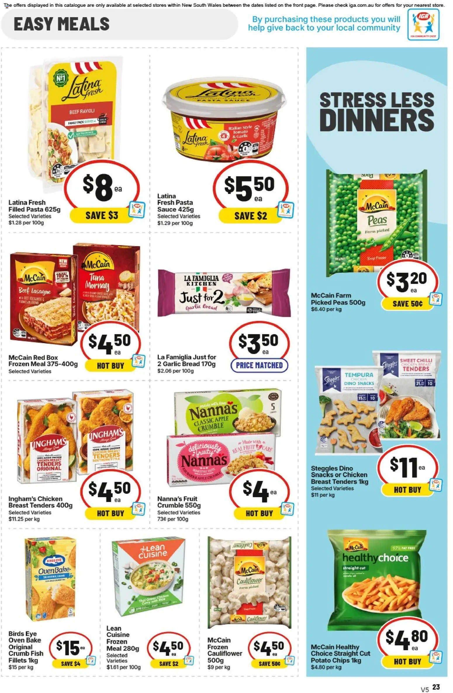IGA catalogue - valid from 12/08/2026 | Page: 23 | Products: Rice, Beef, Sauce, Garlic