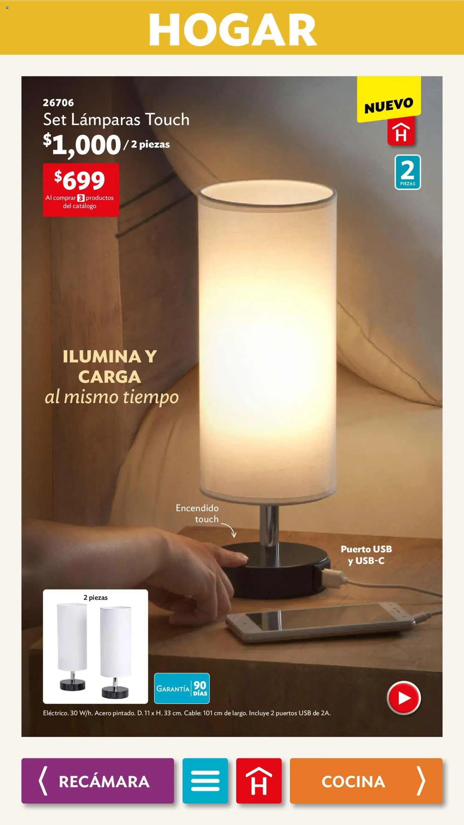 Nuevas ofertas de Betterware válidas en toda la República Mexicana desde el 02/02/2026. ¡Encuentra las mejores ofertas en Betterware campaña 2 2026! | Página: 24 | Productos: Usb, Cable, Cocina