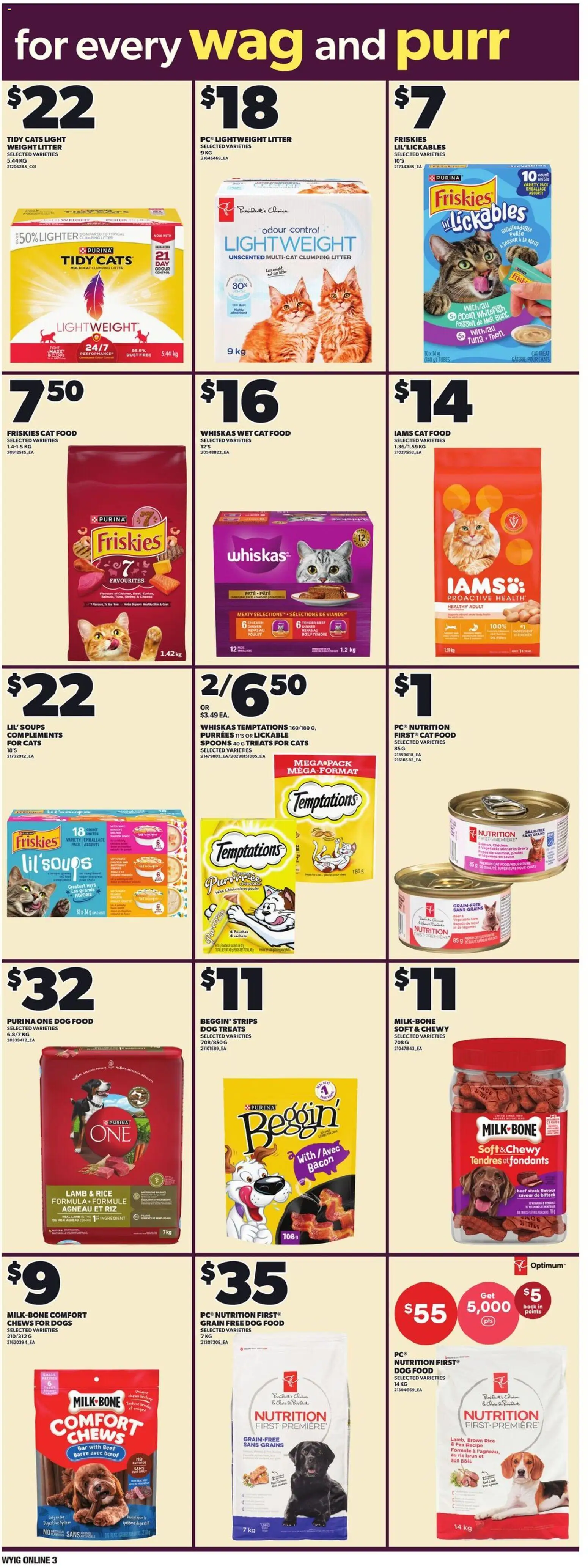 Loblaws flyer valid from Jul 9, 2026 | Page: 8 | Products: Rice, Beef, Chicken