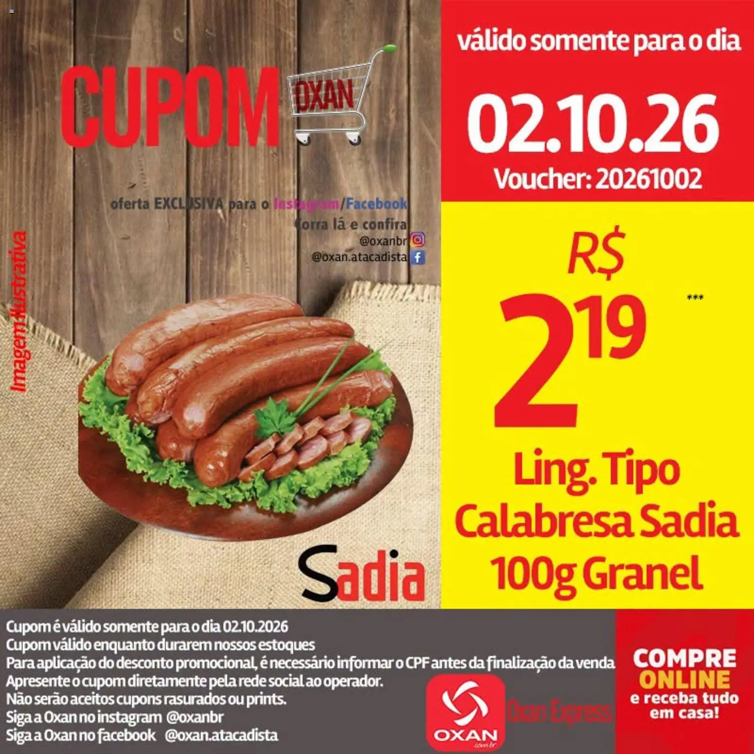 Oxan Atacadista Folheto - válido de 02/10/2026 | Página: 10