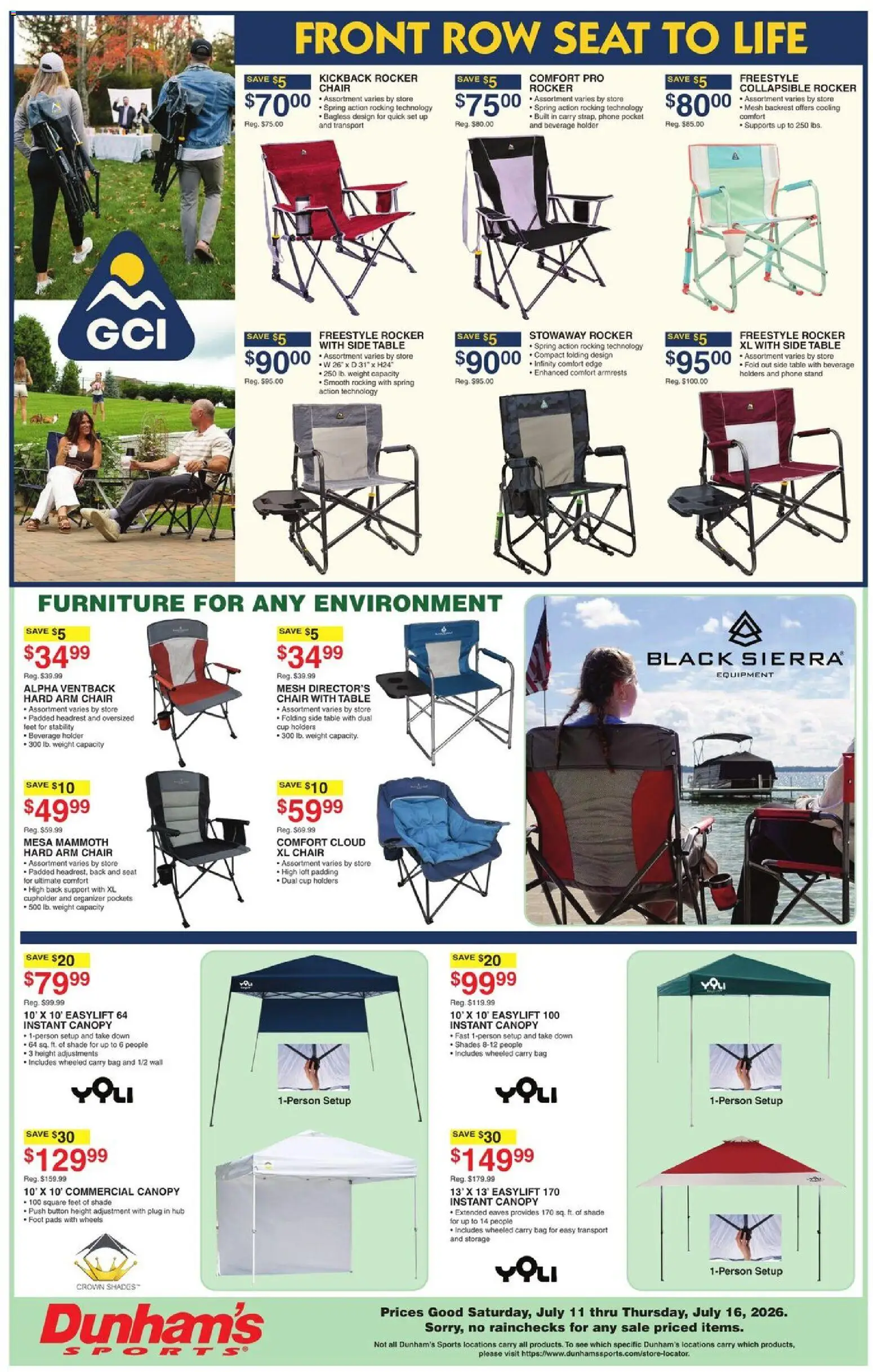 Dunham's Sports Weekly Ad - valid from 07/11/2026 | Page: 10 | Products: Table, Pads, Hub, Phone