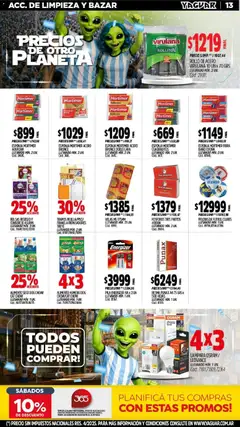 Vista previa Yaguar - Oferta Semanal Santa Fé válido desde el 06/07/2026 | Página: 15 | Productos: Fósforos, Pila, Baño, Lámpara