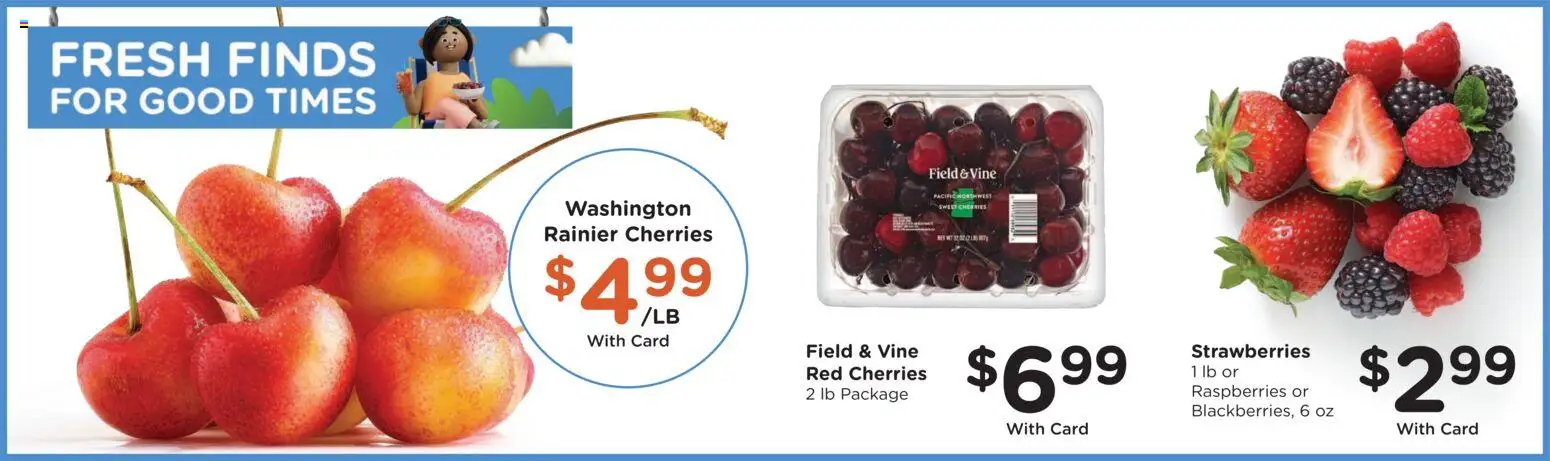 Dillons Weekly Ad - valid from 07/01/2026 | Page: 12 | Products: Cherries, Strawberries