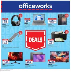 Preview of Officeworks catalogue - valid from 01/10/2026