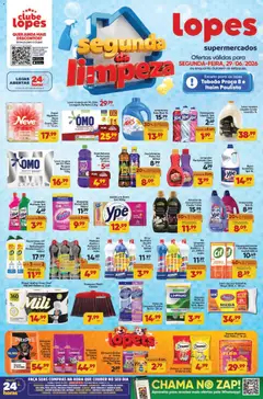 Lopes Supermercados - Ofertas da semana - Pré-Visualização do folheto da loja Lopes Supermercados, válido de 29/06/2026