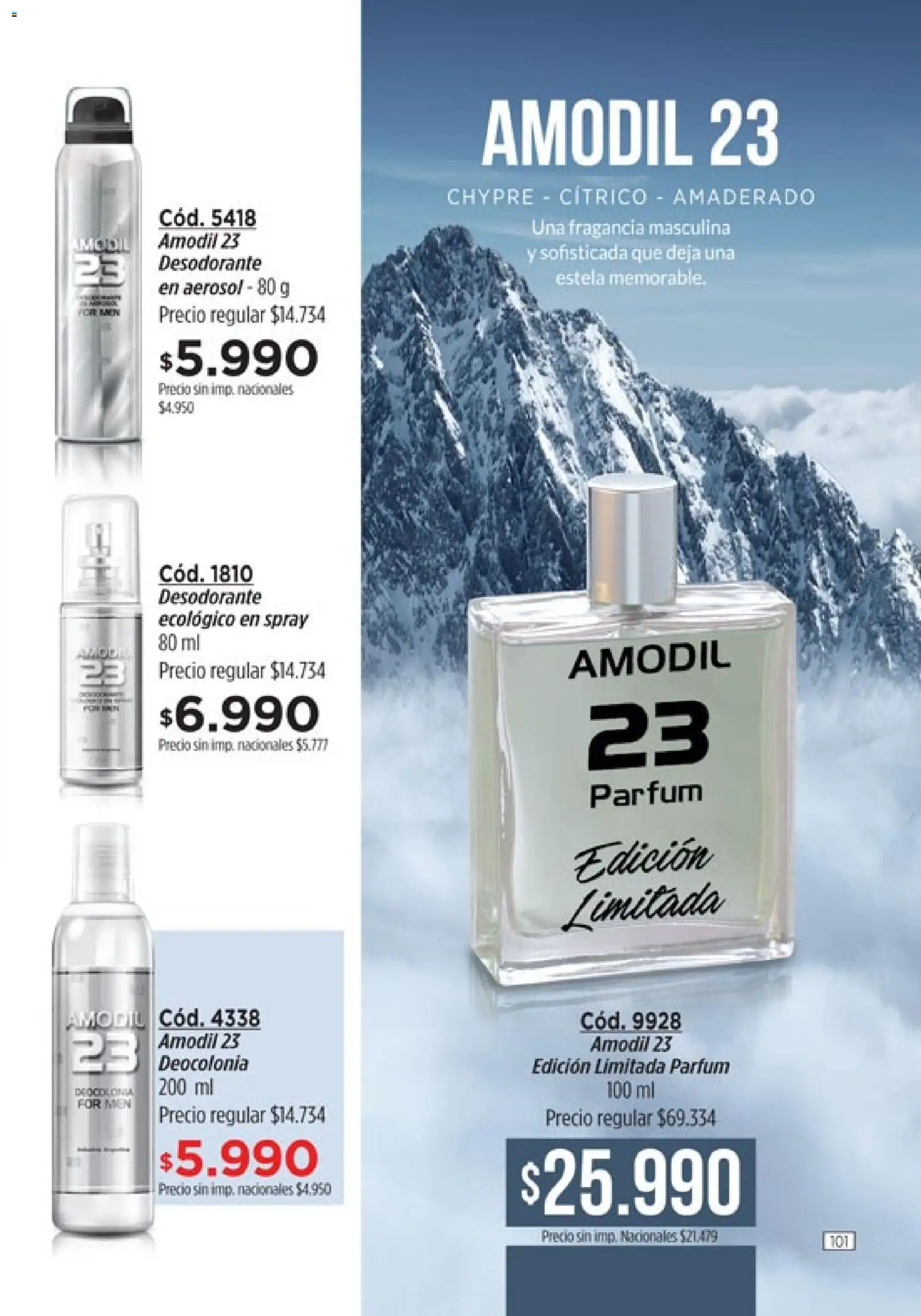 Amodil - Campaña 11 │ válido desde el 01.07.2026 | Página: 101 | Productos: Fragancia, Desodorante
