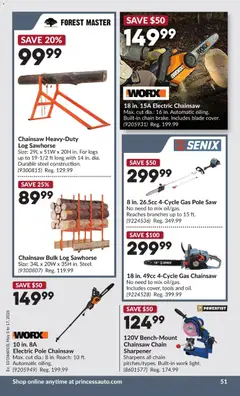 Preview of Princess Auto flyer - 2 Week Sale! from shop Princess Auto valid from 05.05.2026 | Page: 57