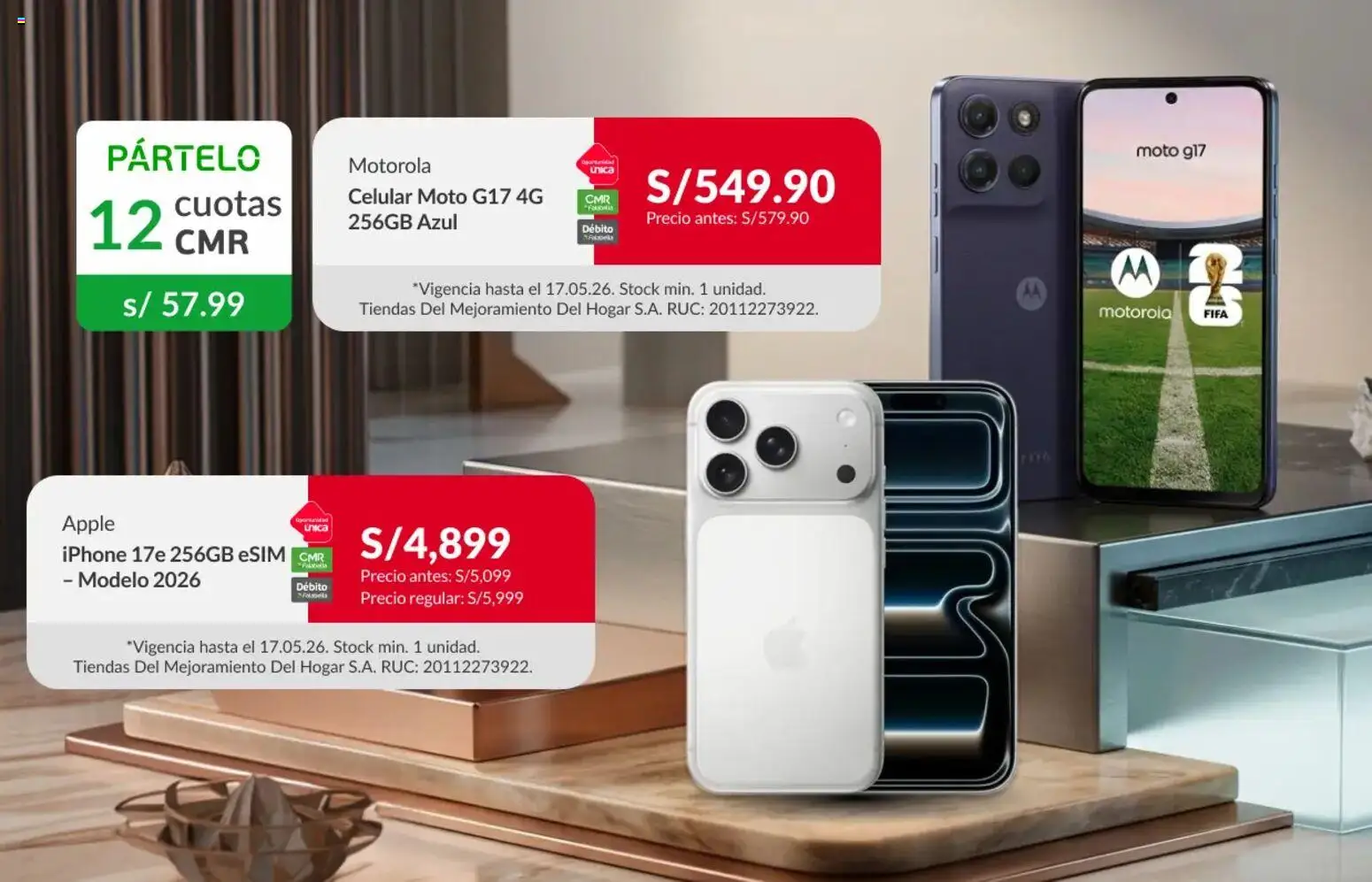 Catálogo Sodimac válido desde 11.05.2026 | Página: 6 | Productos: Celular