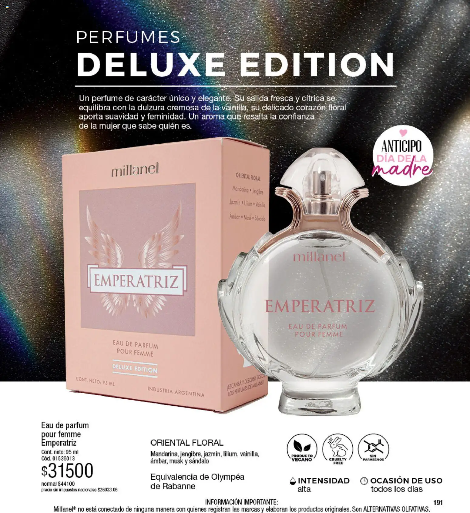 Millanel - Catálogo │ válido desde el 17/08/2026 | Página: 191 | Productos: Perfumes, Perfume, Jengibre