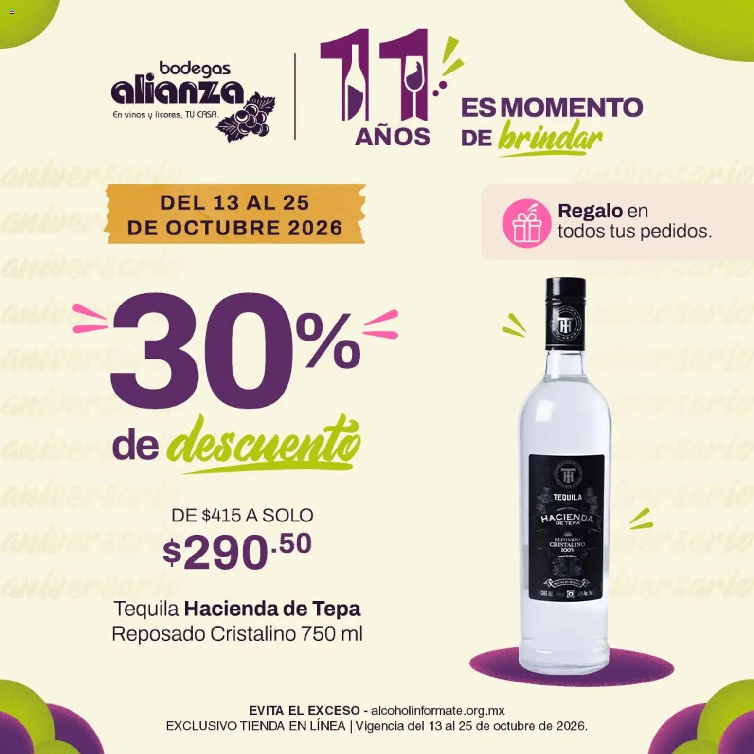 Nuevas ofertas de Bodegas Alianza válidas en toda la República Mexicana desde el 13/10/2026. ¡Encuentra las mejores ofertas en Bodegas Alianza catálogo 30% de descuento! | Página: 1