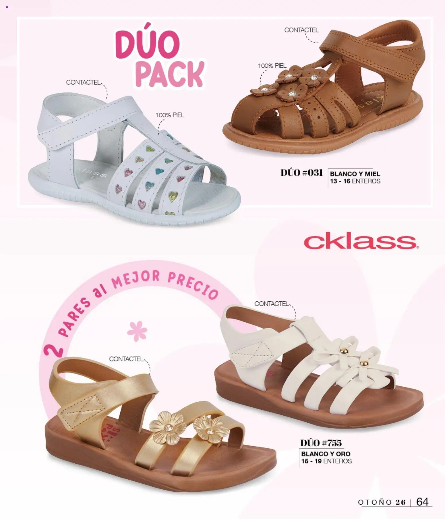 Nuevas ofertas de Cklass válidas en toda la República Mexicana desde el 08/07/2026. ¡Encuentra las mejores ofertas en Cklass catálogo Sandalias! | Página: 73 | Productos: Miel