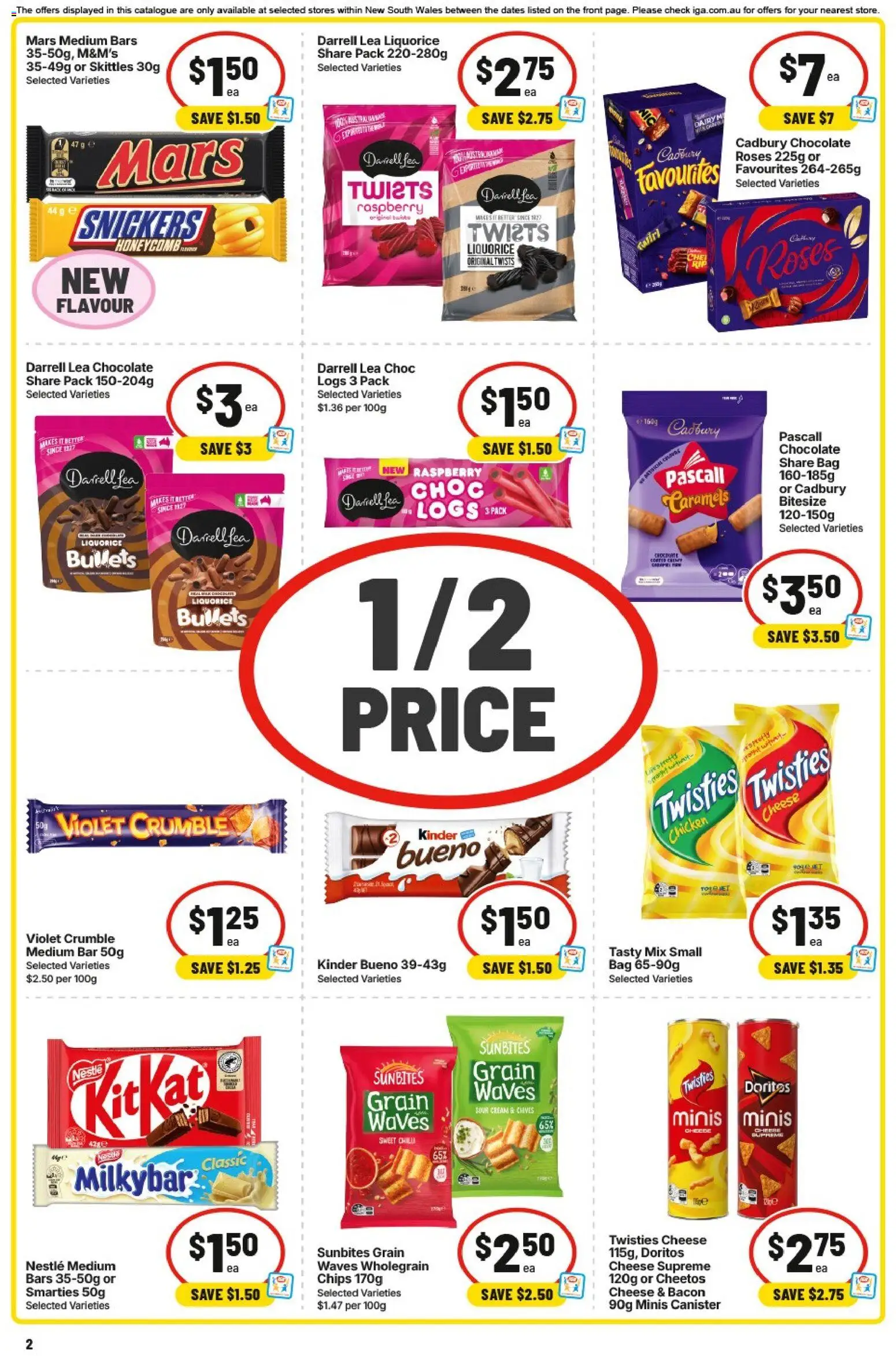IGA catalogue - valid from 05/08/2026 | Page: 2 | Products: Cheese, Sour cream, Cream, Raspberry