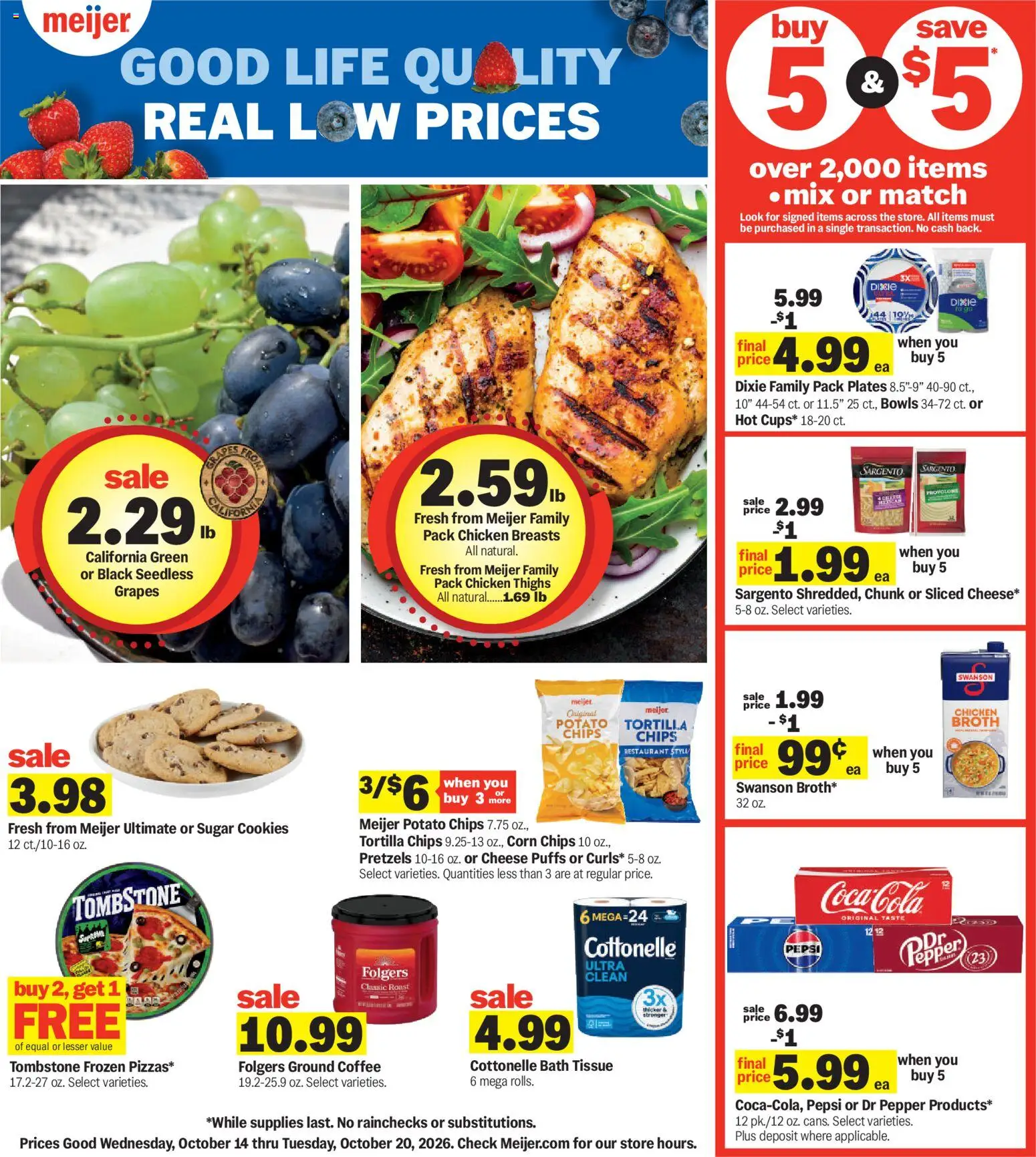 Meijer Weekly Ad - valid from 10/14/2026 | Page: 1