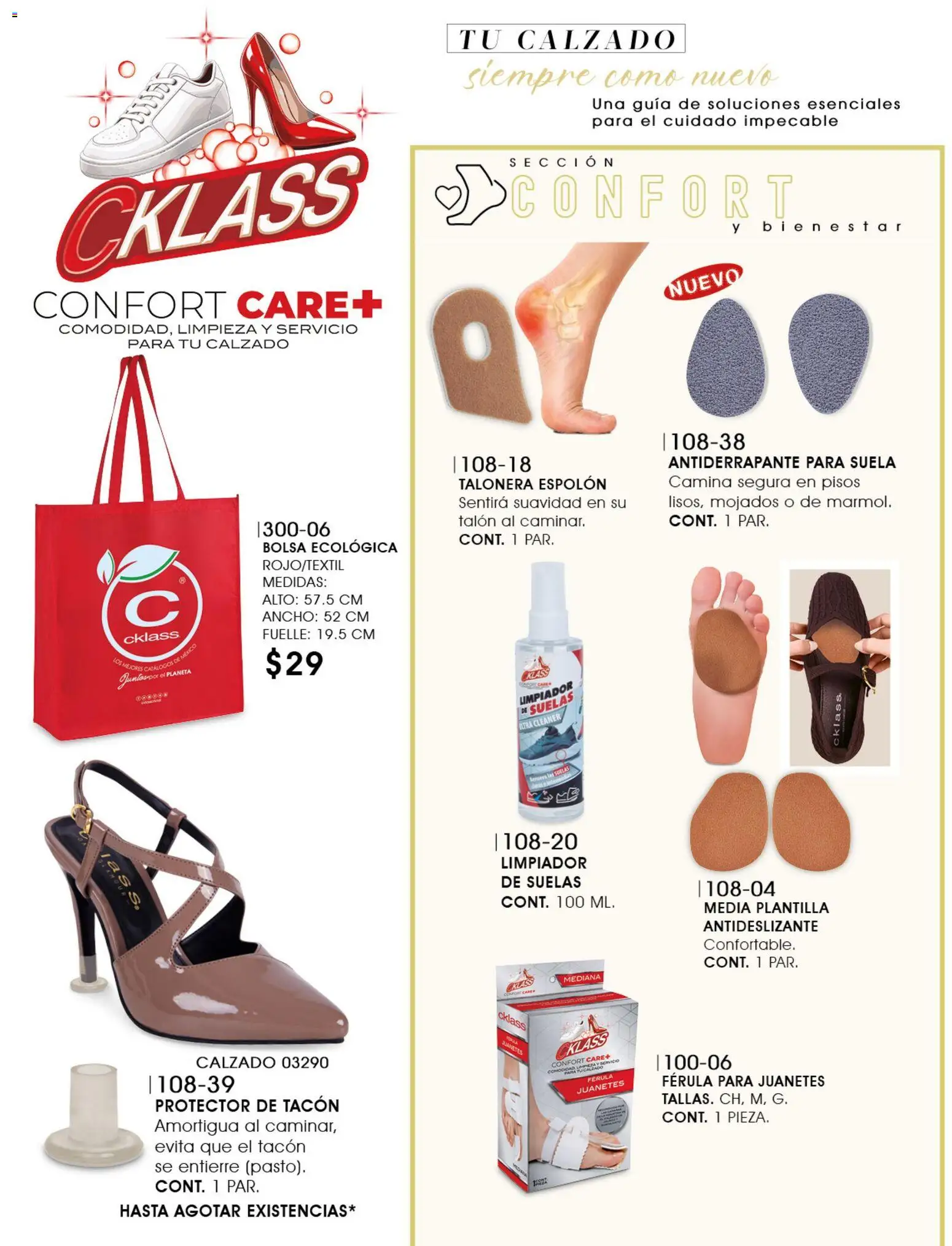 Nuevas ofertas de Cklass válidas en toda la República Mexicana desde el 08/07/2026. ¡Encuentra las mejores ofertas en Cklass catálogo Six & dúo pack! | Página: 58 | Productos: Bolsa, Limpiador