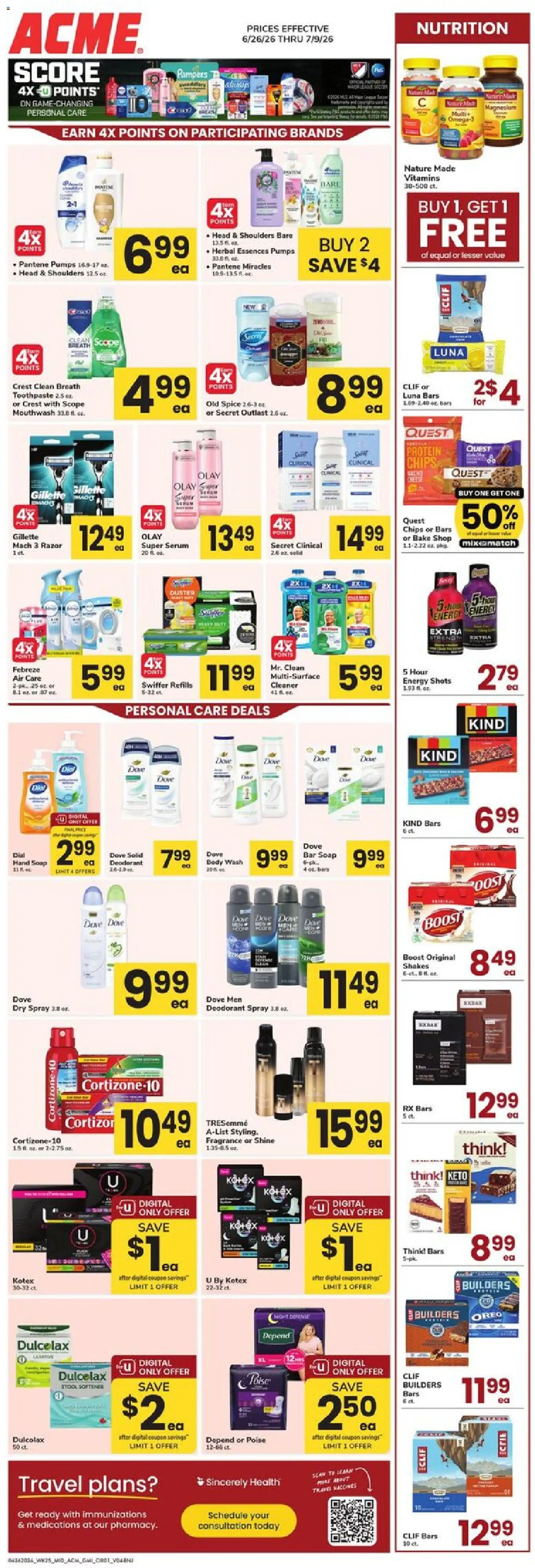 Acme Ad - valid from 06/26/2026 | Page: 1 | Products: Magnesium, Soap, Mouthwash, Bar Soap