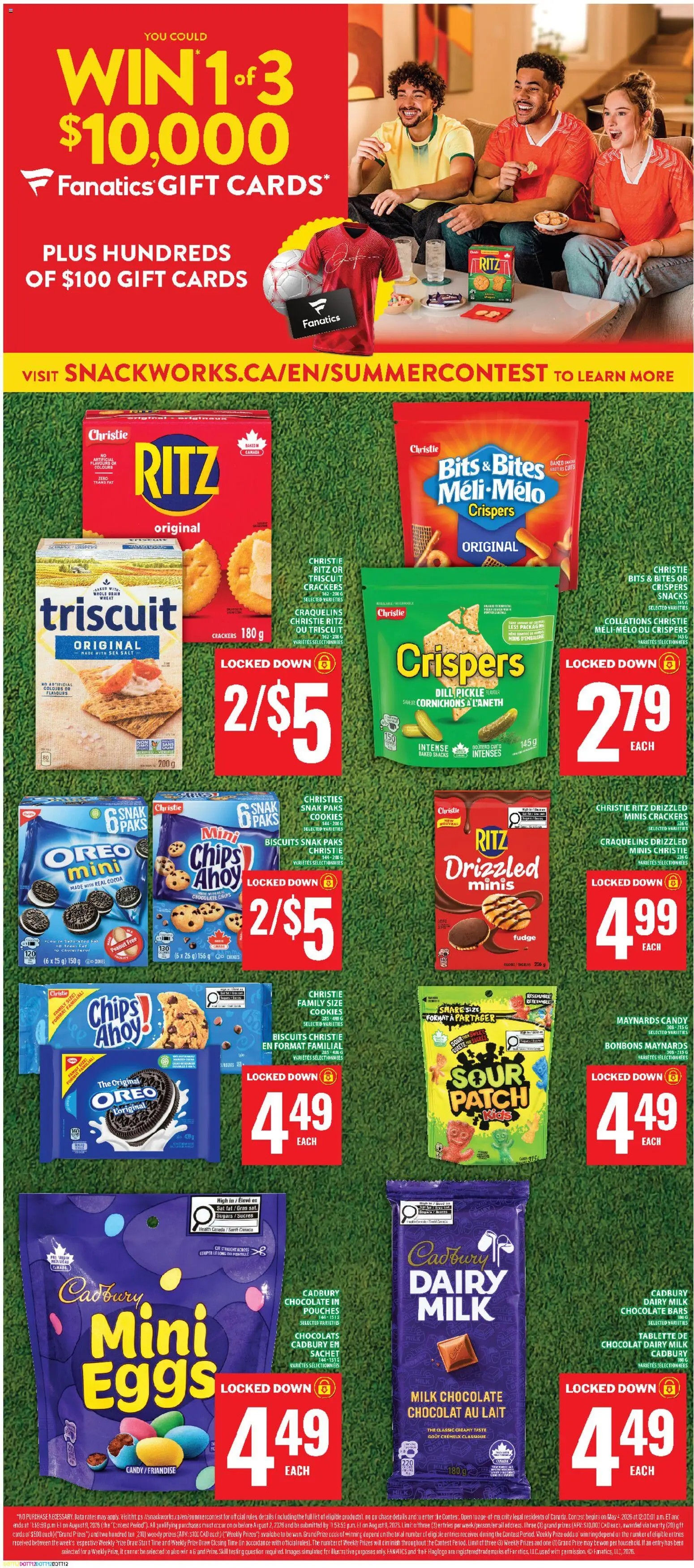 Food Basics flyer valid from 18.06.2026 | Page: 16 | Products: Cookies, Milk, Eggs, Chocolate