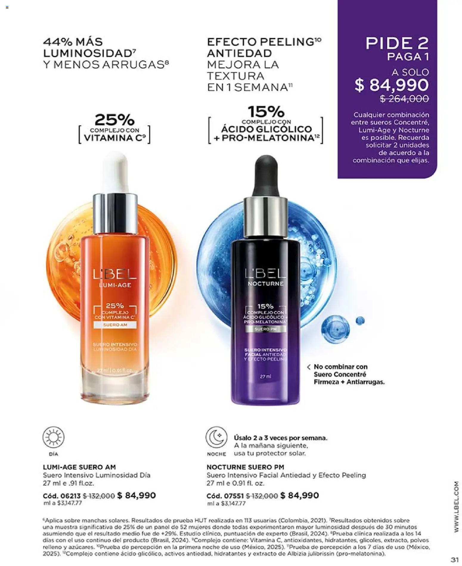 L'Bel revista - valida desde el 13.04.2026 | Página: 33 | Productos: Sobre, Combinación, Peeling