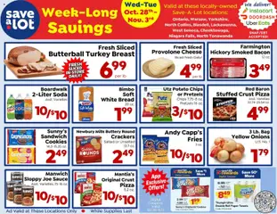 Preview of Save a Lot weekly ads valid from 10/28/2026