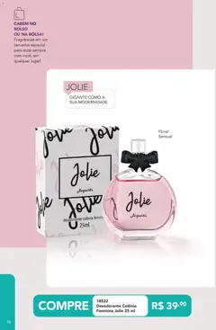 Jequiti - Revista 8/2026 - Pré-Visualização do folheto da loja Jequiti, válido de 02.06.2026 | Página: 16 | Produtos: Desodorante, Bolsa