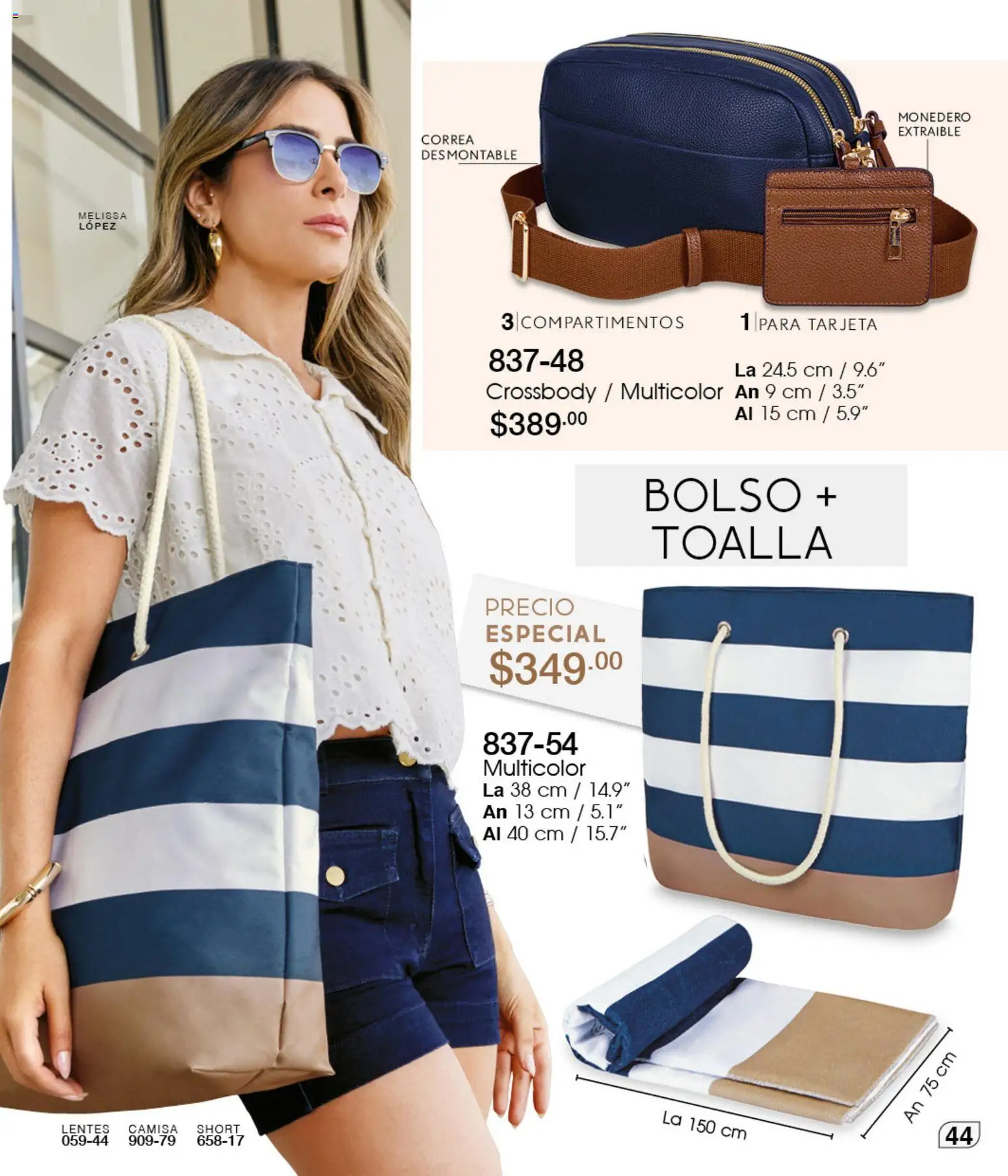 Nuevas ofertas de Cklass válidas en toda la República Mexicana desde el 05.03.2026. ¡Encuentra las mejores ofertas en Cklass catálogo Verano Home! | Página: 46 | Productos: Camisa, Bolso, Toalla, Short