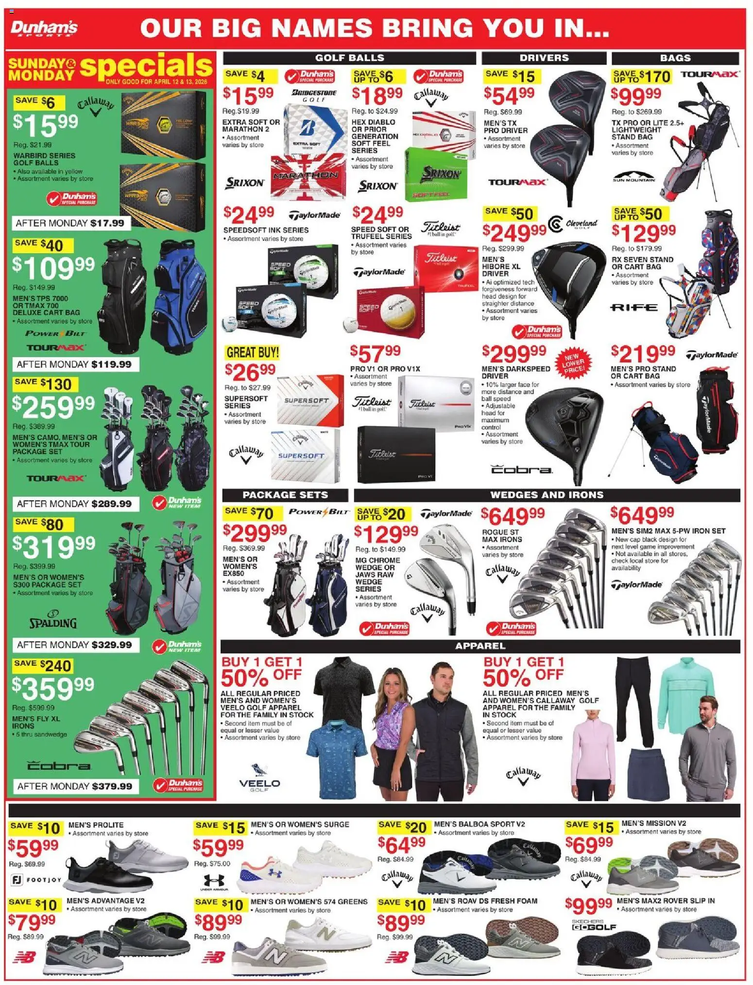 Dunham's Sports Weekly Ad - valid from 11.04.2026 | Page: 8 | Products: Ink, Greens, Game, Bag