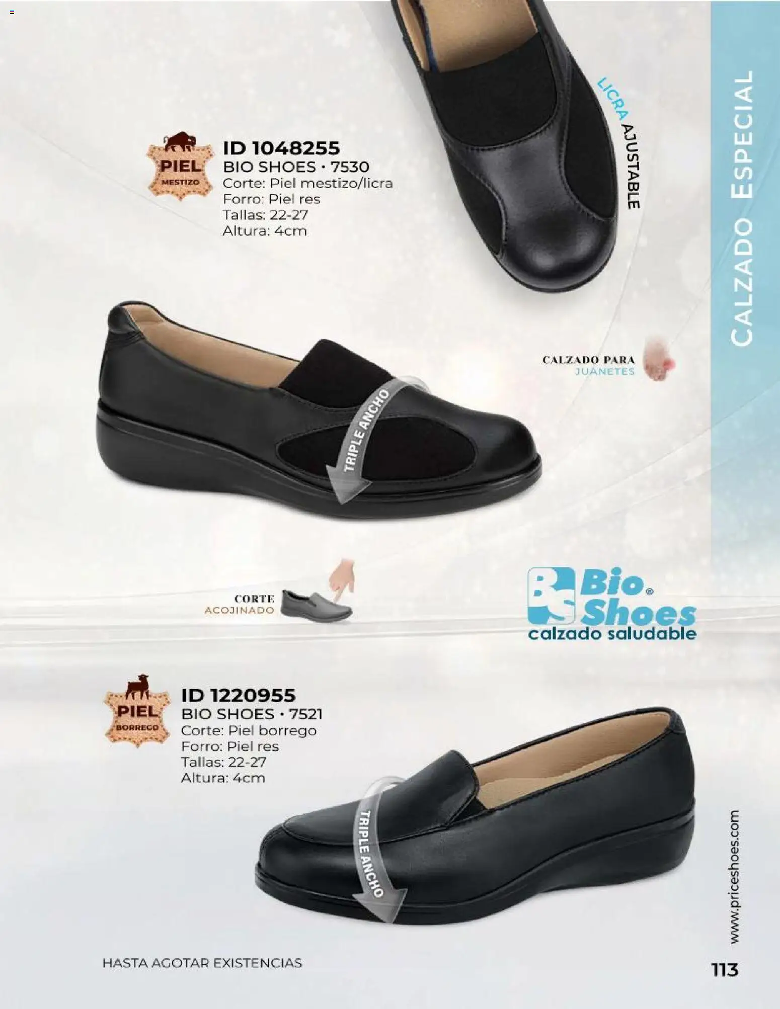 Nuevas ofertas de Price Shoes válidas en toda la República Mexicana desde el 24/08/2026. ¡Encuentra las mejores ofertas en Price Shoes catálogo Confort! | Página: 111 | Productos: Res