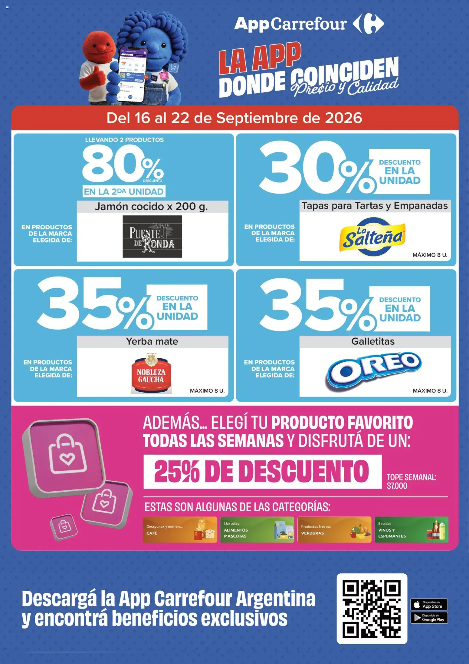 Carrefour Express catálogo │ válido desde el 16/09/2026 | Página: 3 | Productos: Mate, Bebidas, Yerba, Alimentos