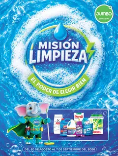 Jumbo catálogo misión limpieza -  Vista previa de la revista de la tienda Jumbo valido desde el 20/08/2026