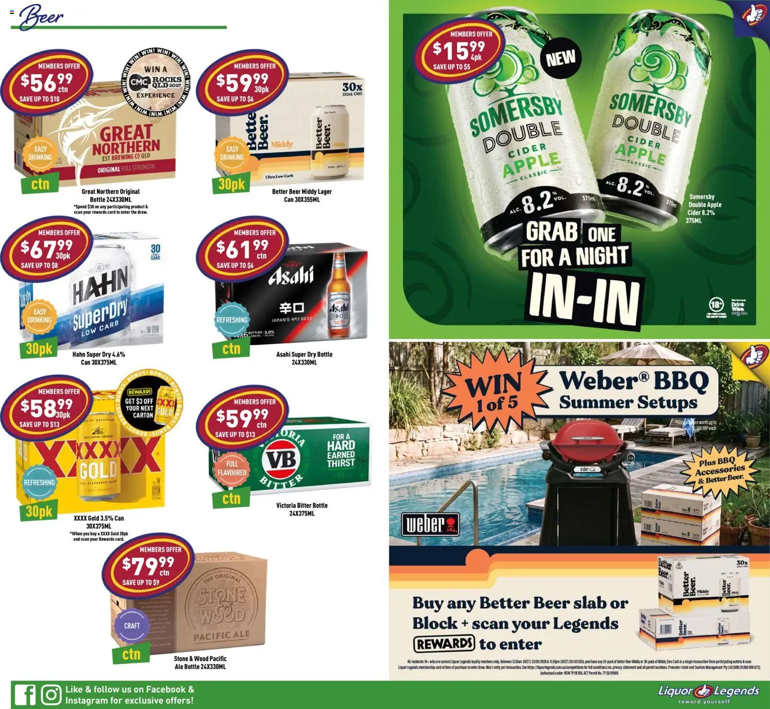 Liquor Legends catalogue - valid from 23/09/2026 | Page: 7 | Products: Beer, Wood, Accessories, Cider