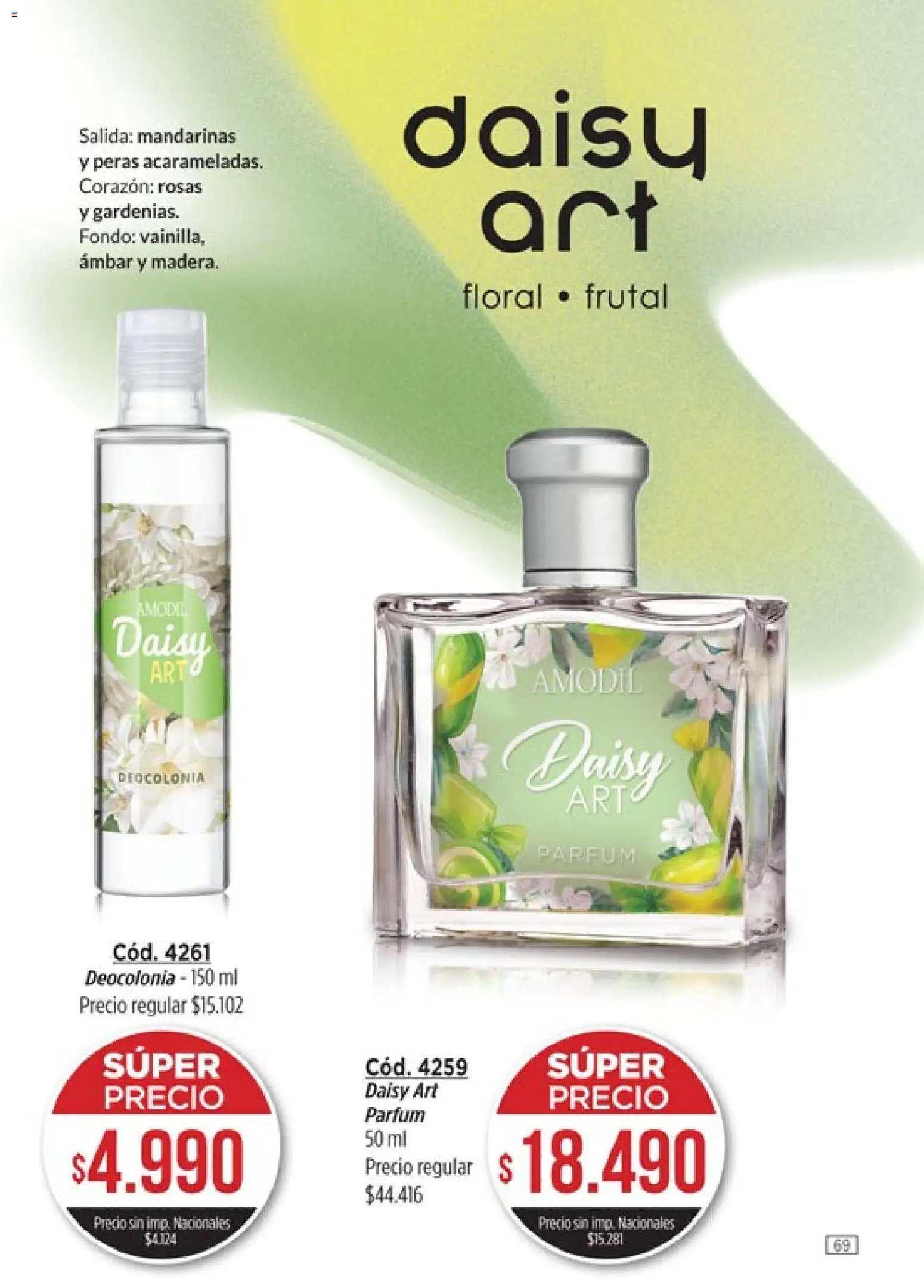 Catálogo Amodil Campaña 12 │ válido desde el 30/06/2026 | Página: 69 | Productos: Mandarinas