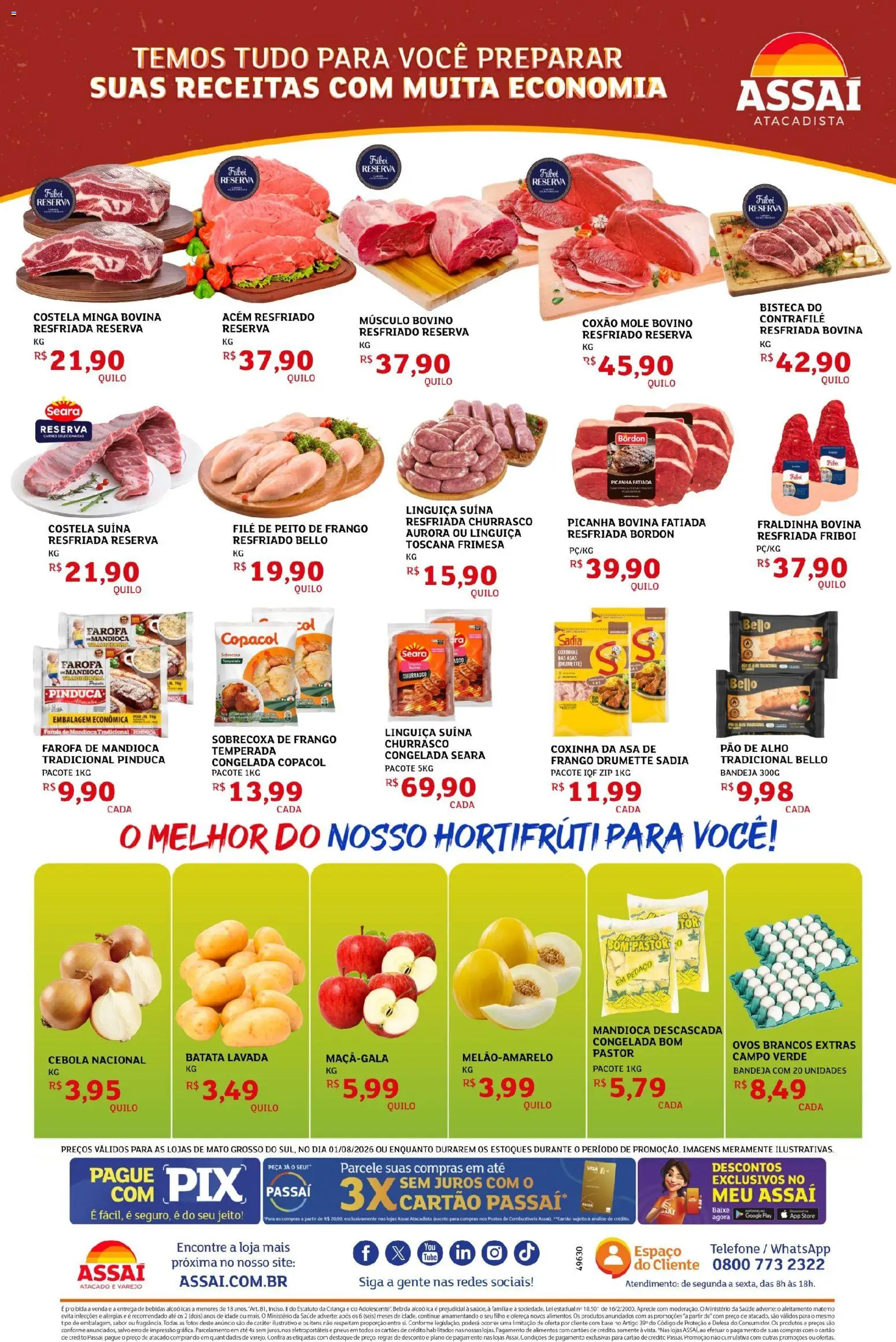Assaí Atacadista Folheto - válido de 01/08/2026 | Página: 2